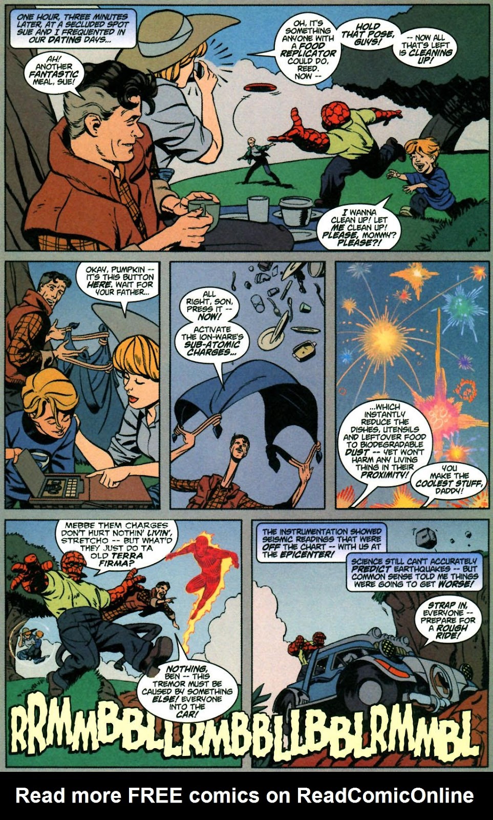 Read online Marvels Comics: Spider-Man comic -  Issue #Marvels Comics Fantastic Four - 6