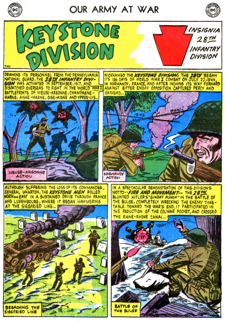 Read online Our Army at War (1952) comic -  Issue #69 - 23