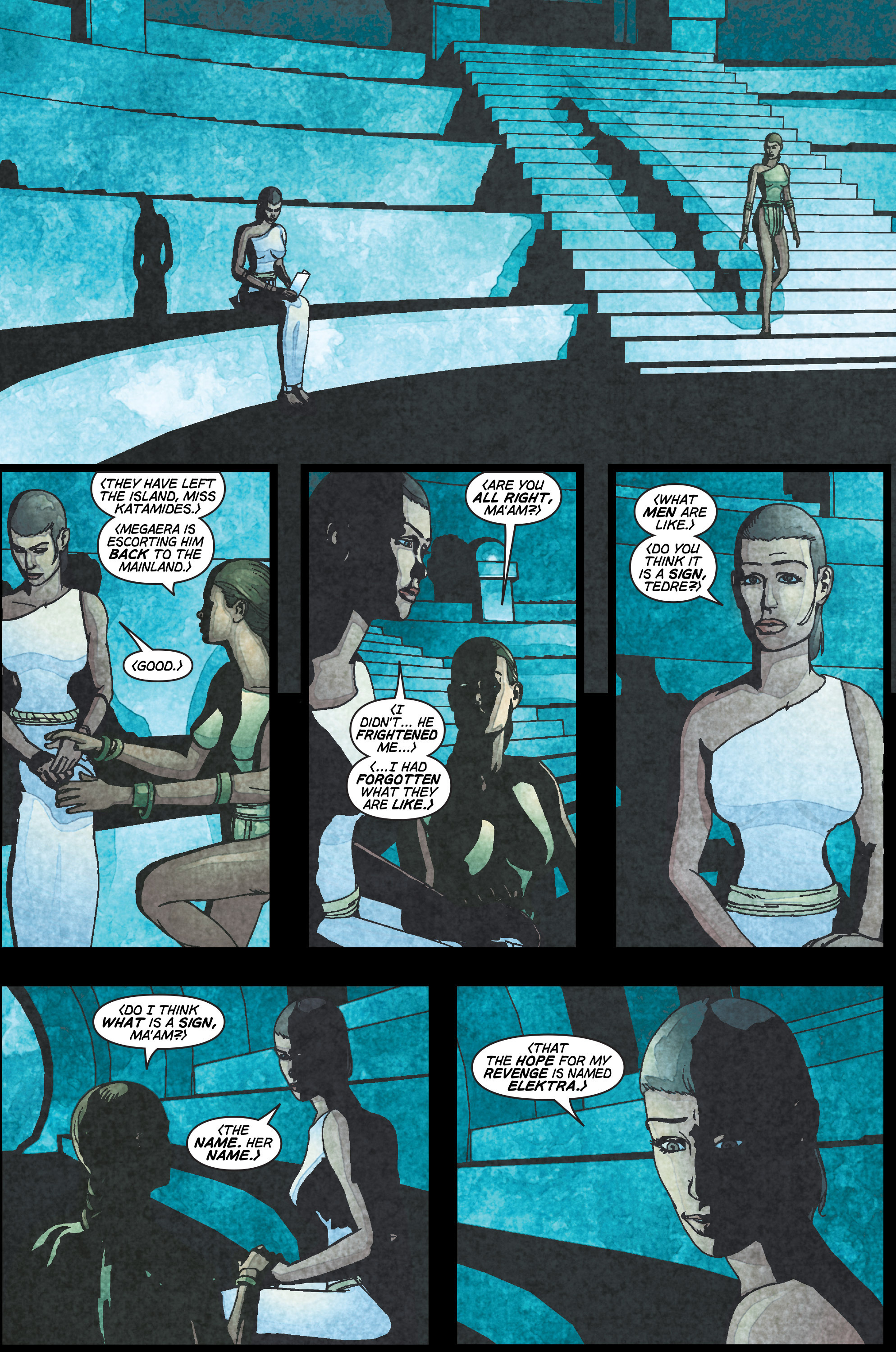 Read online Elektra (2001) comic -  Issue # _TPB Elektra by Greg Rucka Ultimate Collection (Part 1) - 10