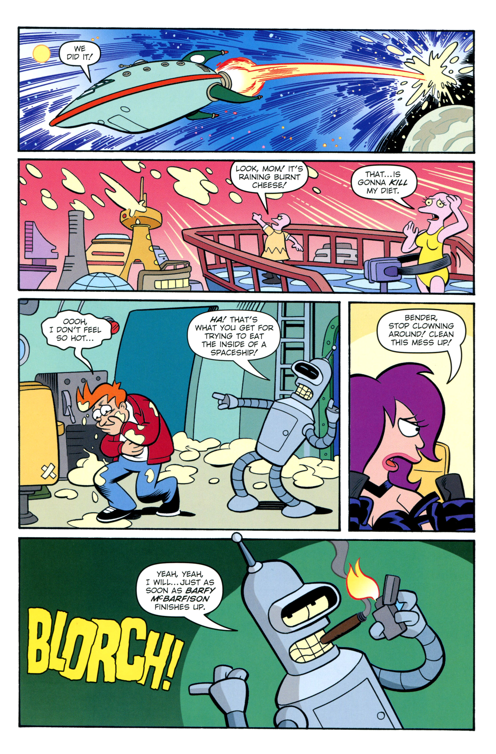Read online Futurama Comics comic -  Issue #71 - 12