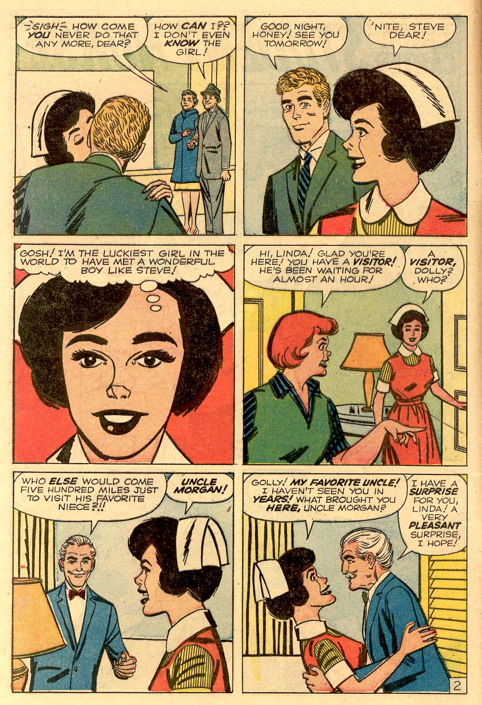 Read online Linda Carter, Student Nurse comic -  Issue #6 - 3