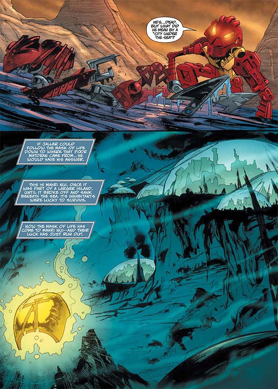 Read online Bionicle: Ignition comic -  Issue #6 - 3