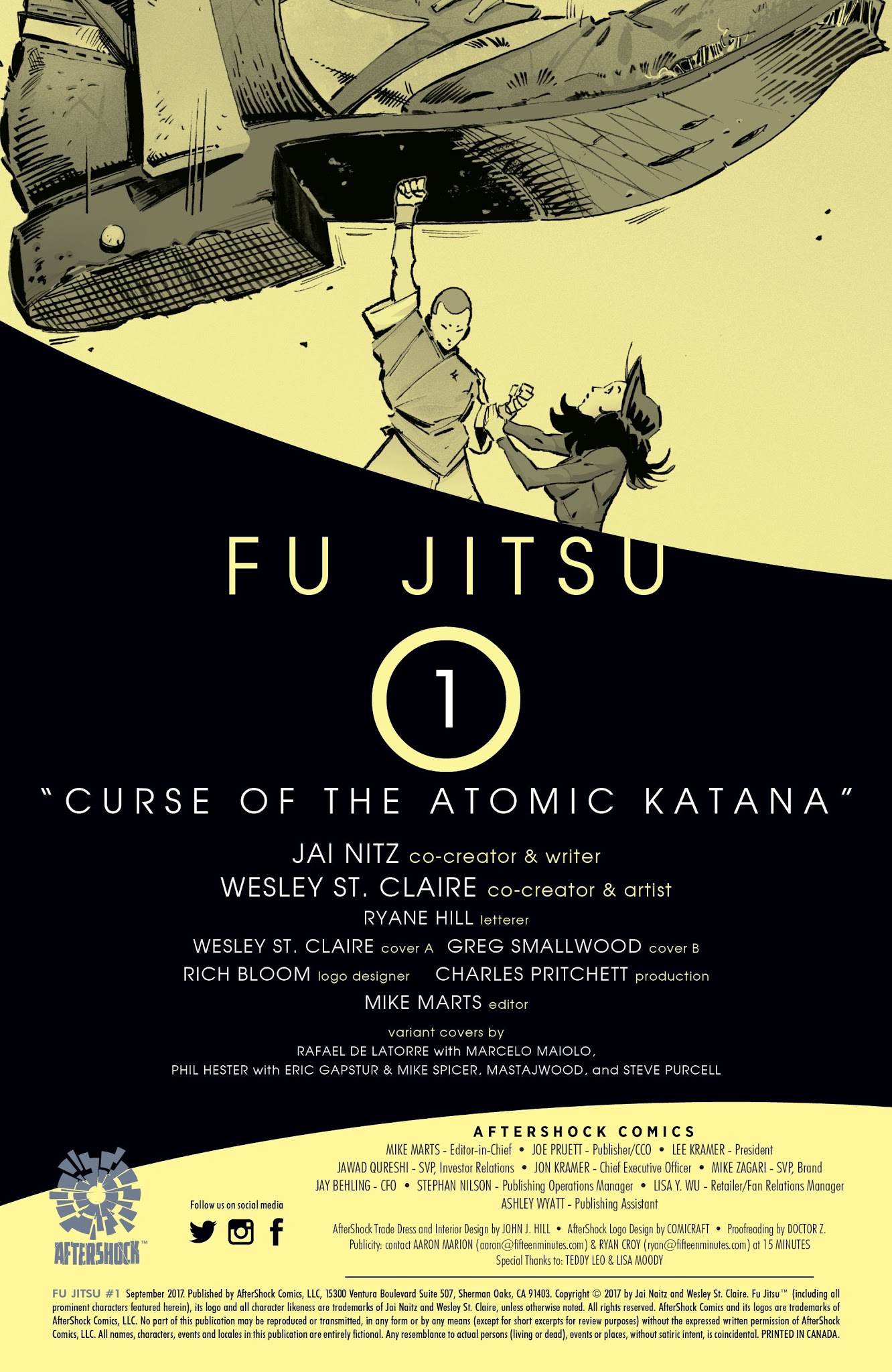 Read online Fu Jitsu comic -  Issue #1 - 2