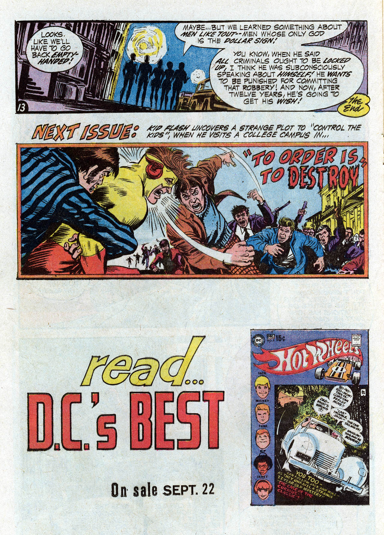 Read online Teen Titans (1966) comic -  Issue #30 - 16