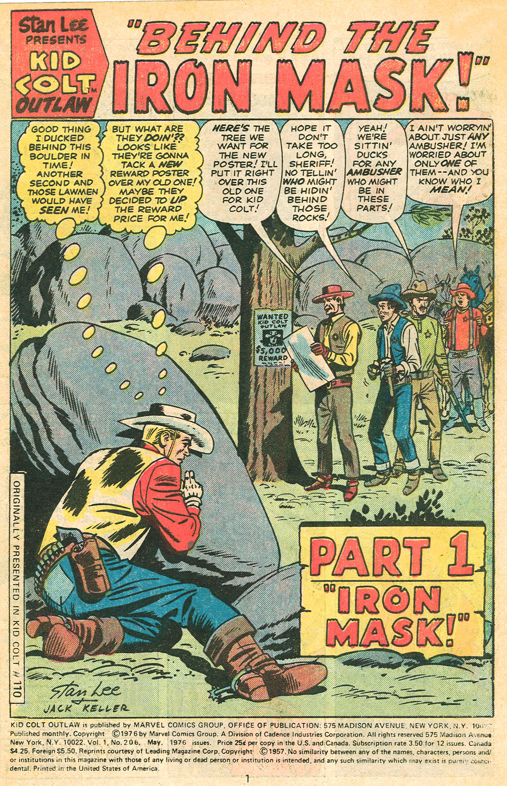 Read online Kid Colt Outlaw comic -  Issue #206 - 3