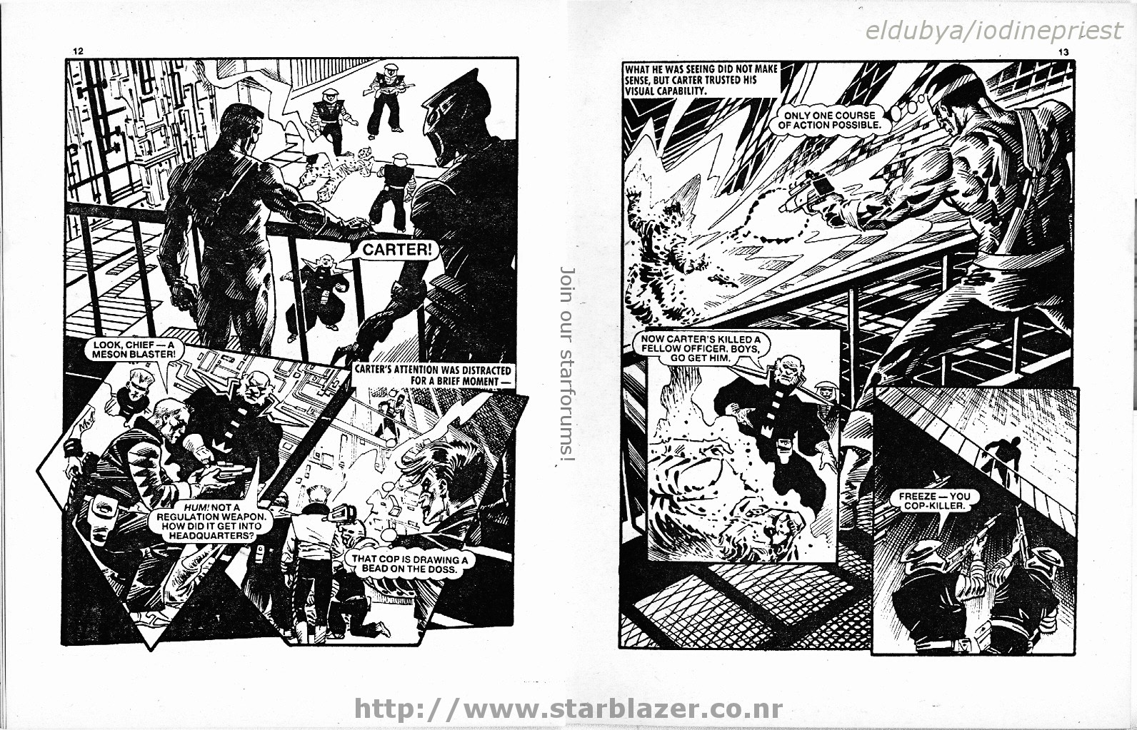 Read online Starblazer comic -  Issue #260 - 8