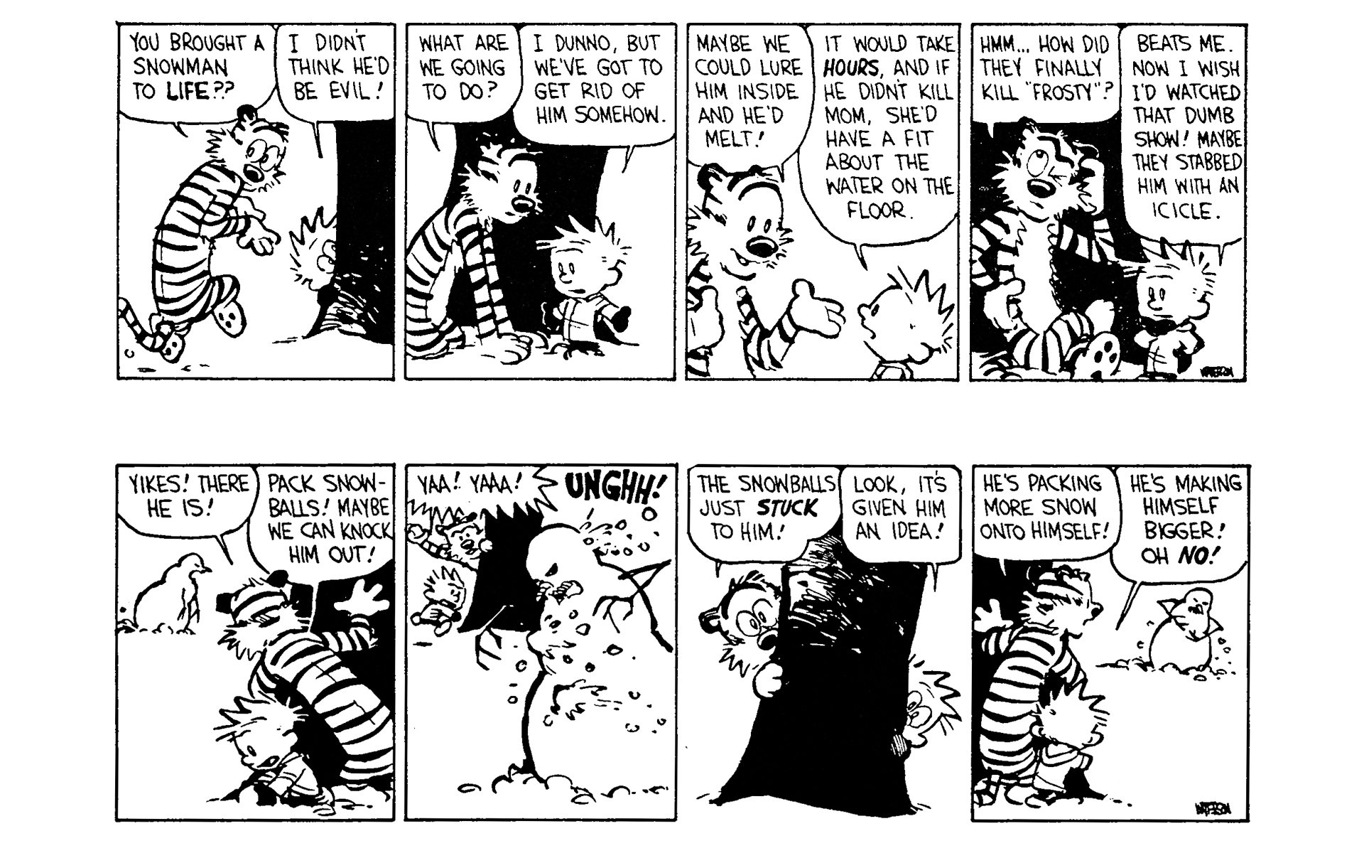 Read online Calvin and Hobbes comic -  Issue #7 - 113