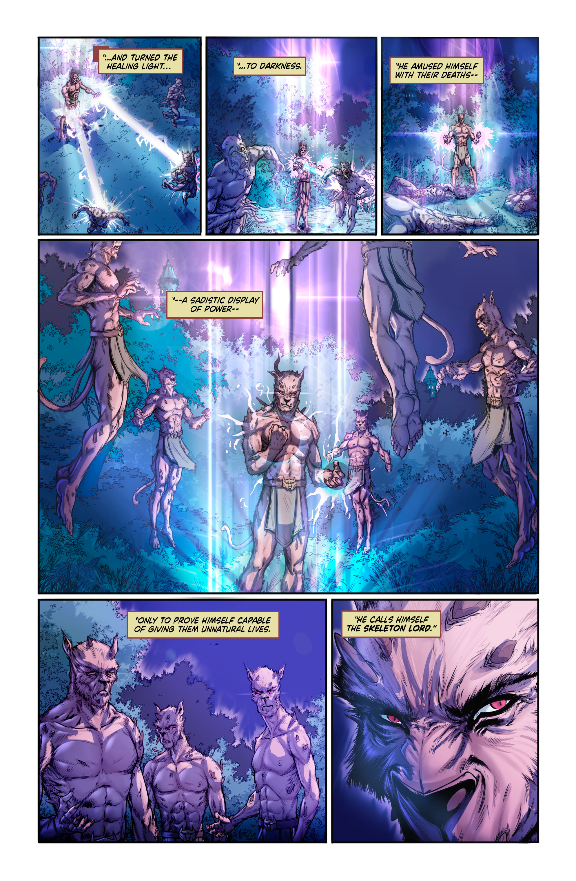 Read online Battlecats: Tales of Valderia comic -  Issue #1 - 5