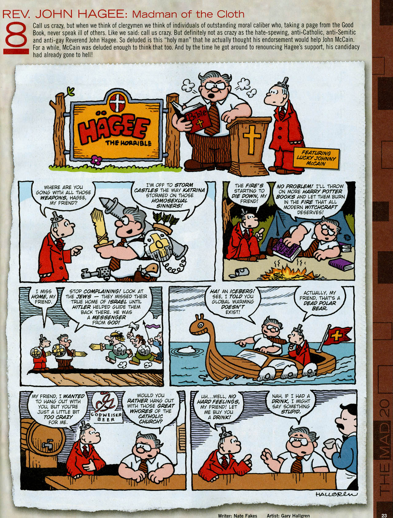 Read online MAD comic -  Issue #497 - 22