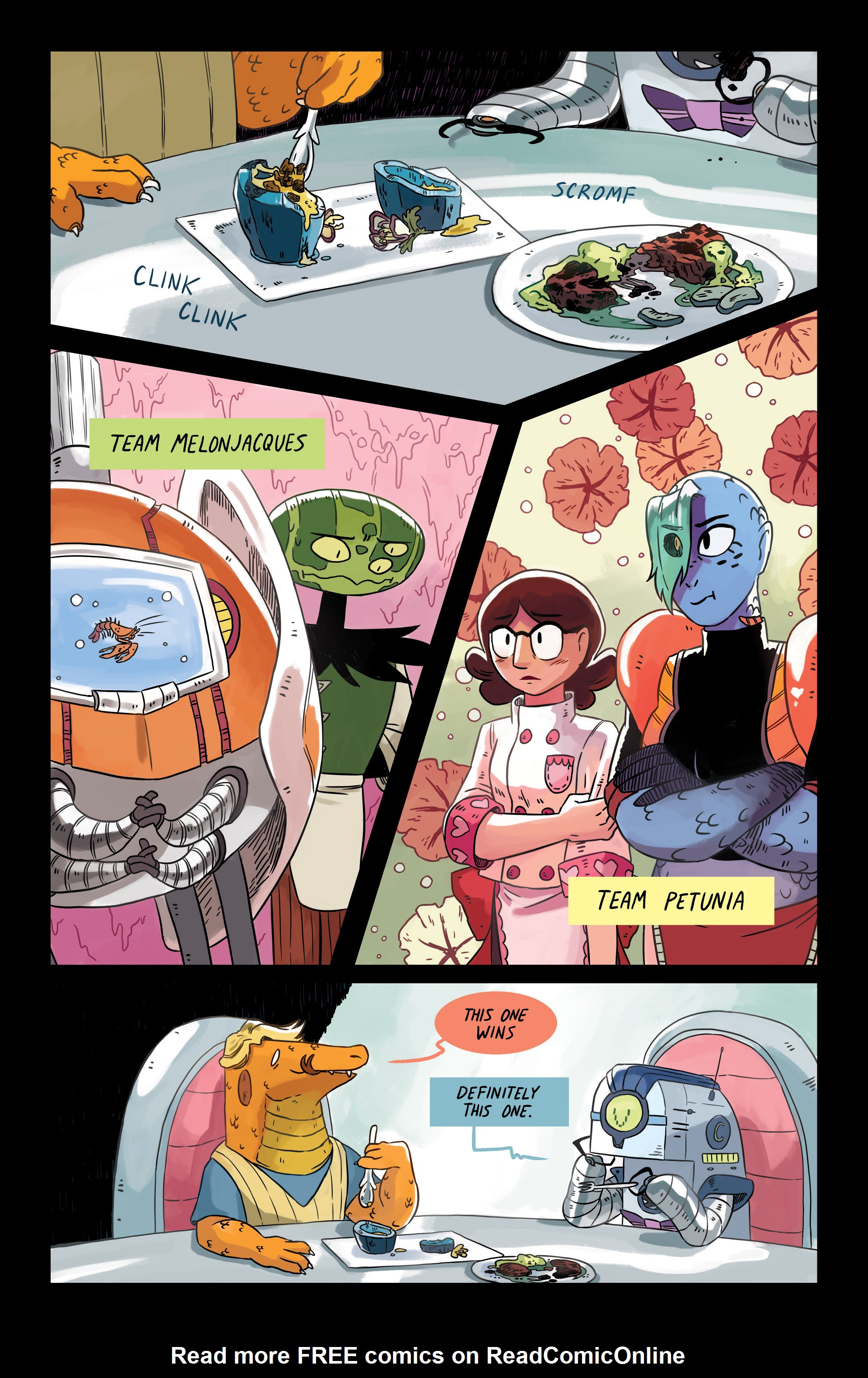 Read online Space Battle Lunchtime comic -  Issue #4 - 14