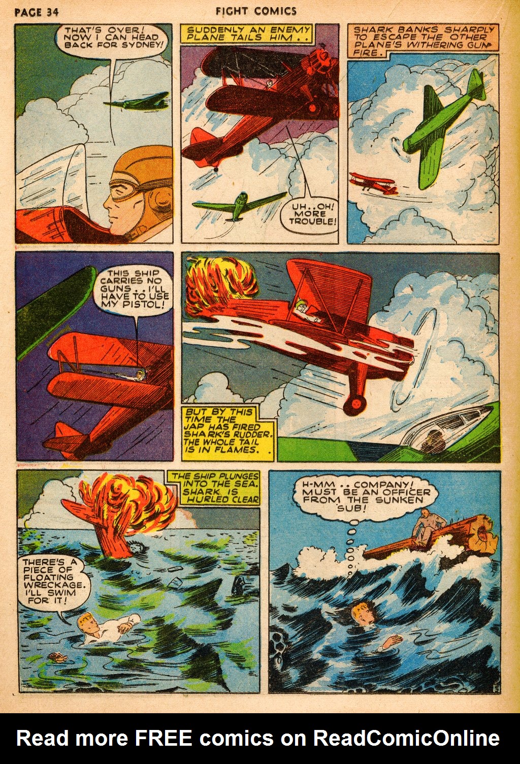 Read online Fight Comics comic -  Issue #15 - 35