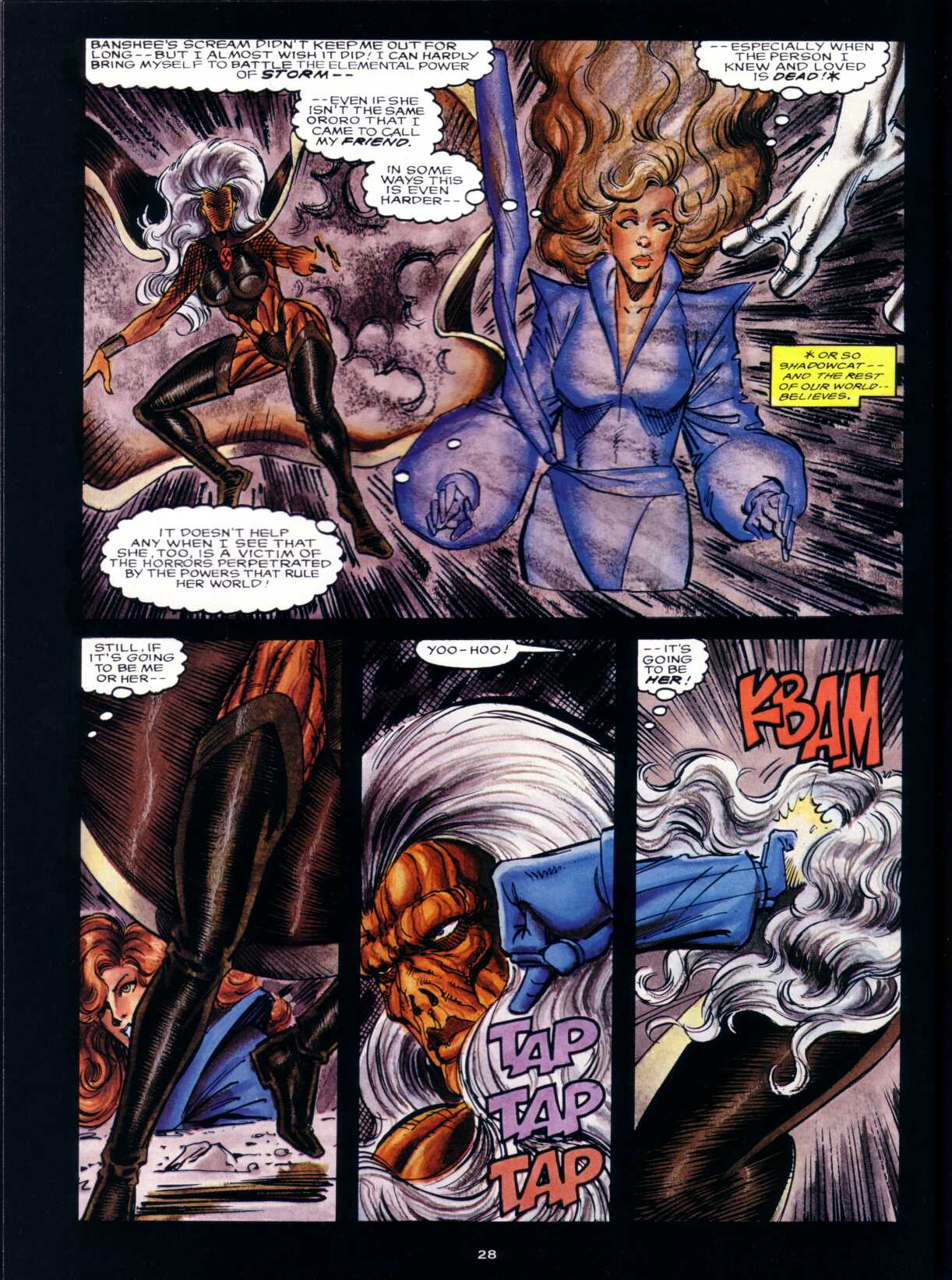 Read online Marvel Graphic Novel comic -  Issue #66 - Excalibur - Weird War III - 27