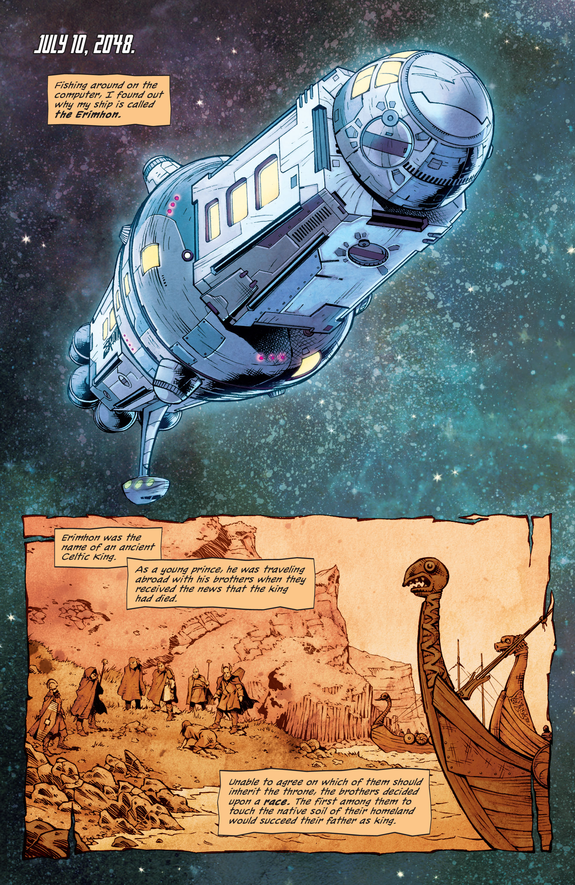 Read online Traveling To Mars comic -  Issue #2 - 3