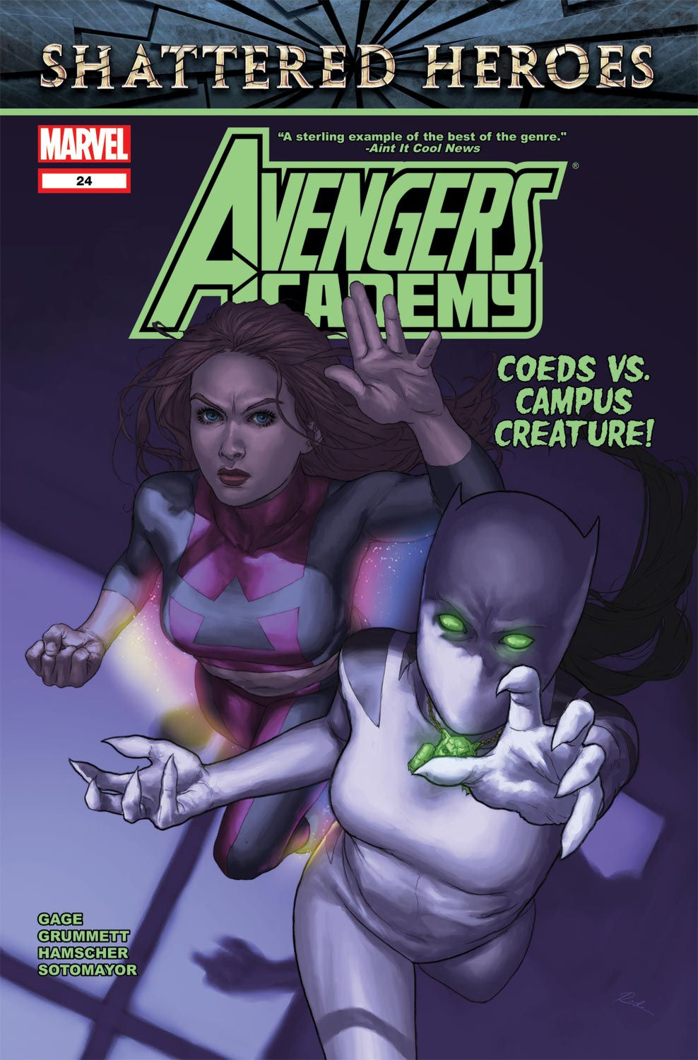 Read online Avengers Academy comic -  Issue #24 - 1