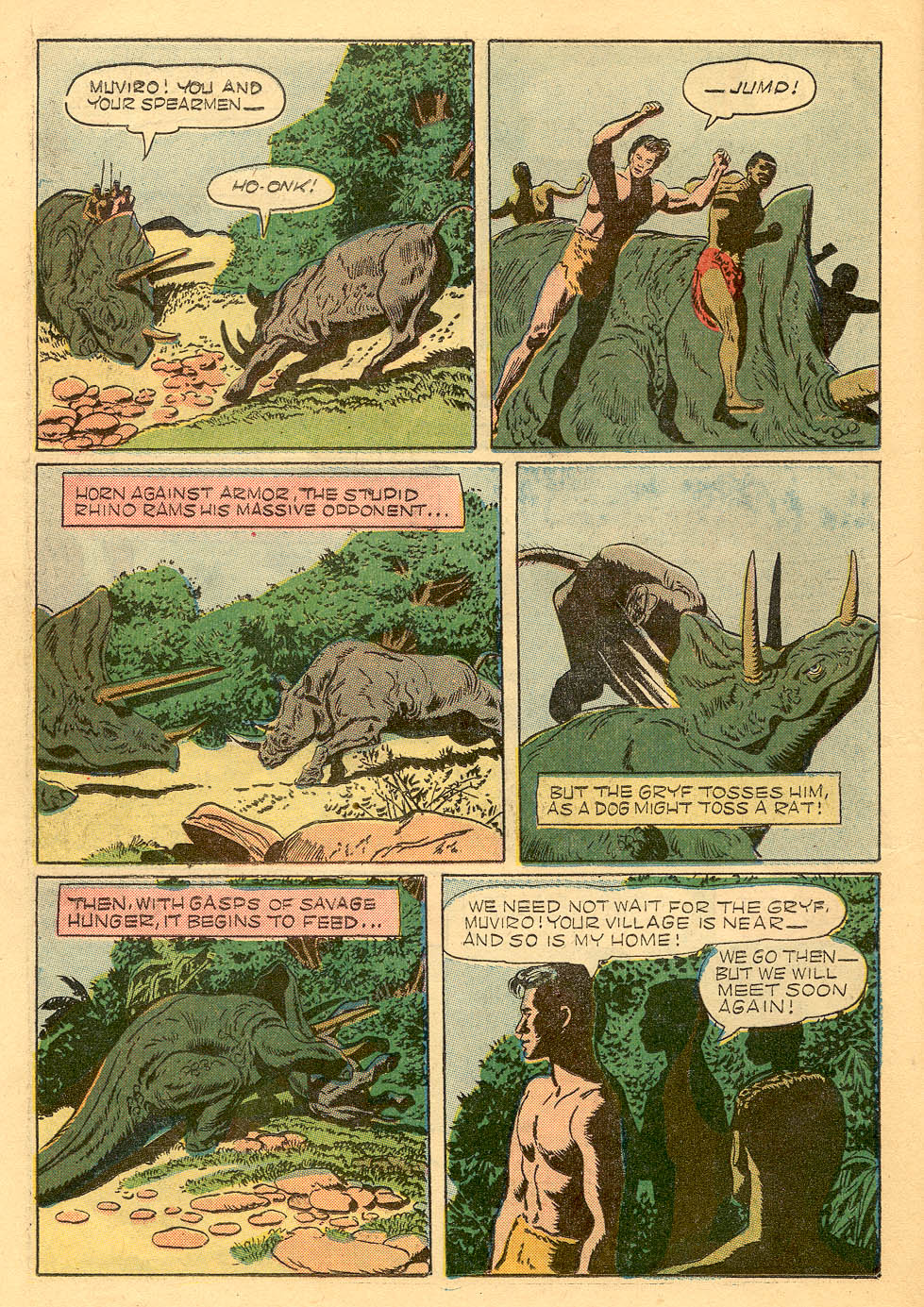 Read online Tarzan (1948) comic -  Issue #47 - 22