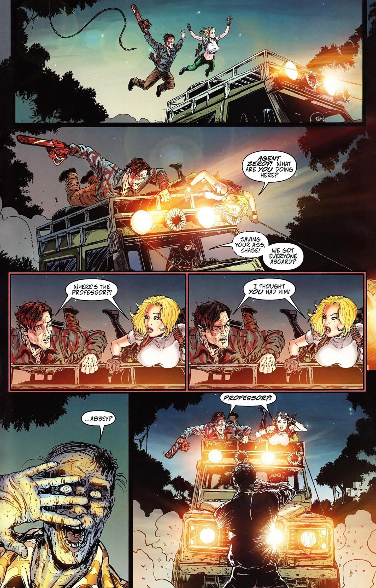 Read online Danger Girl and the Army of Darkness comic -  Issue #5 - 16