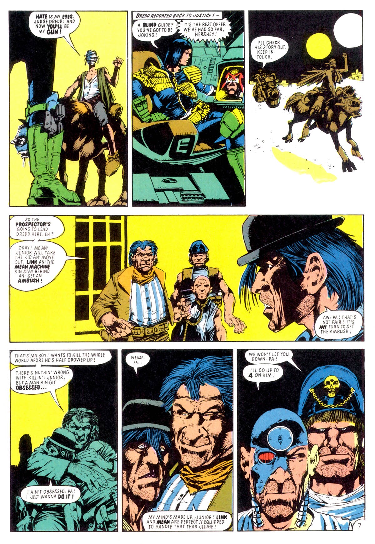 Read online Judge Dredd: The Judge Child Quest comic -  Issue #5 - 9