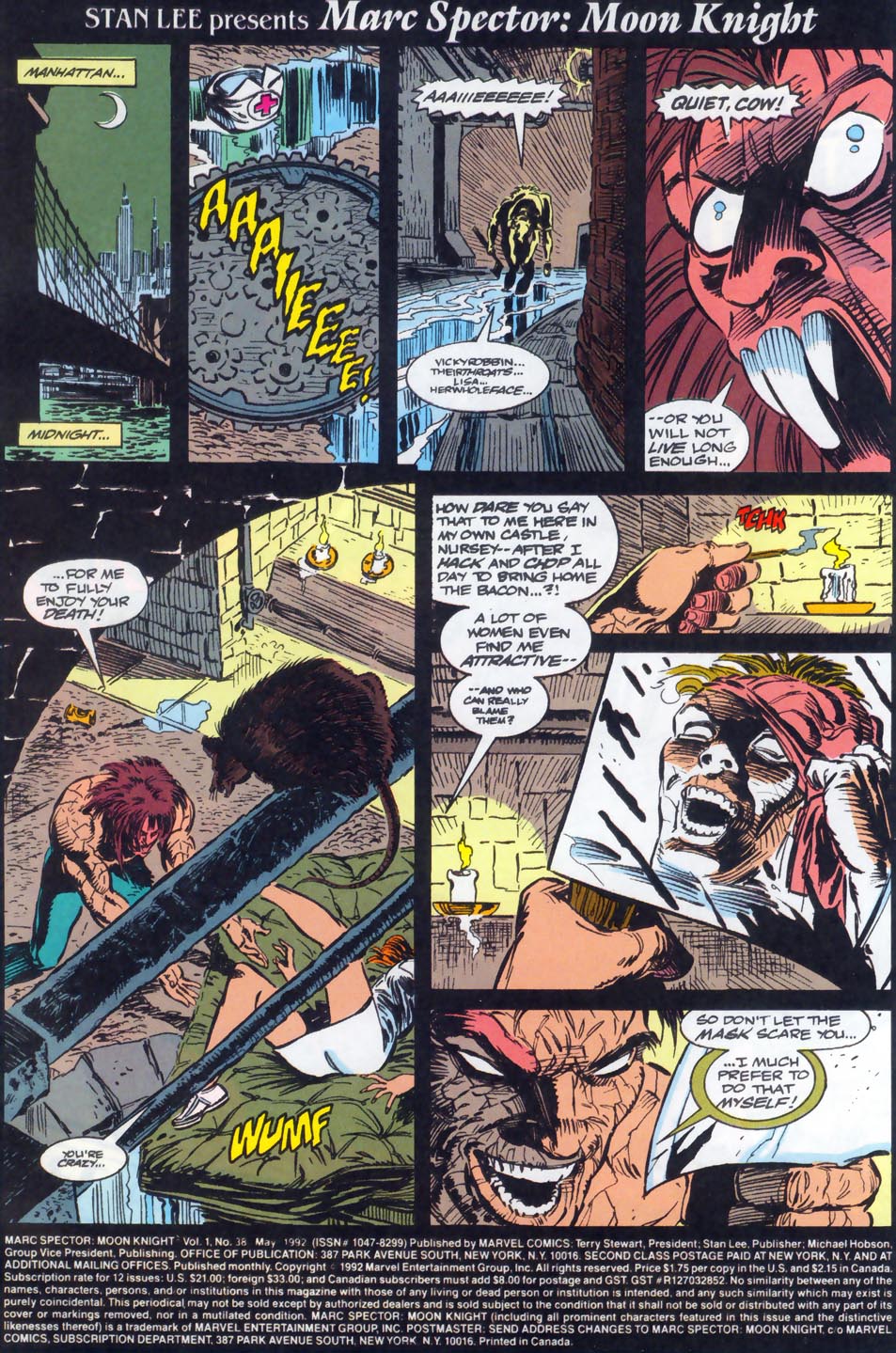 Read online Marc Spector: Moon Knight comic -  Issue #38 - 3