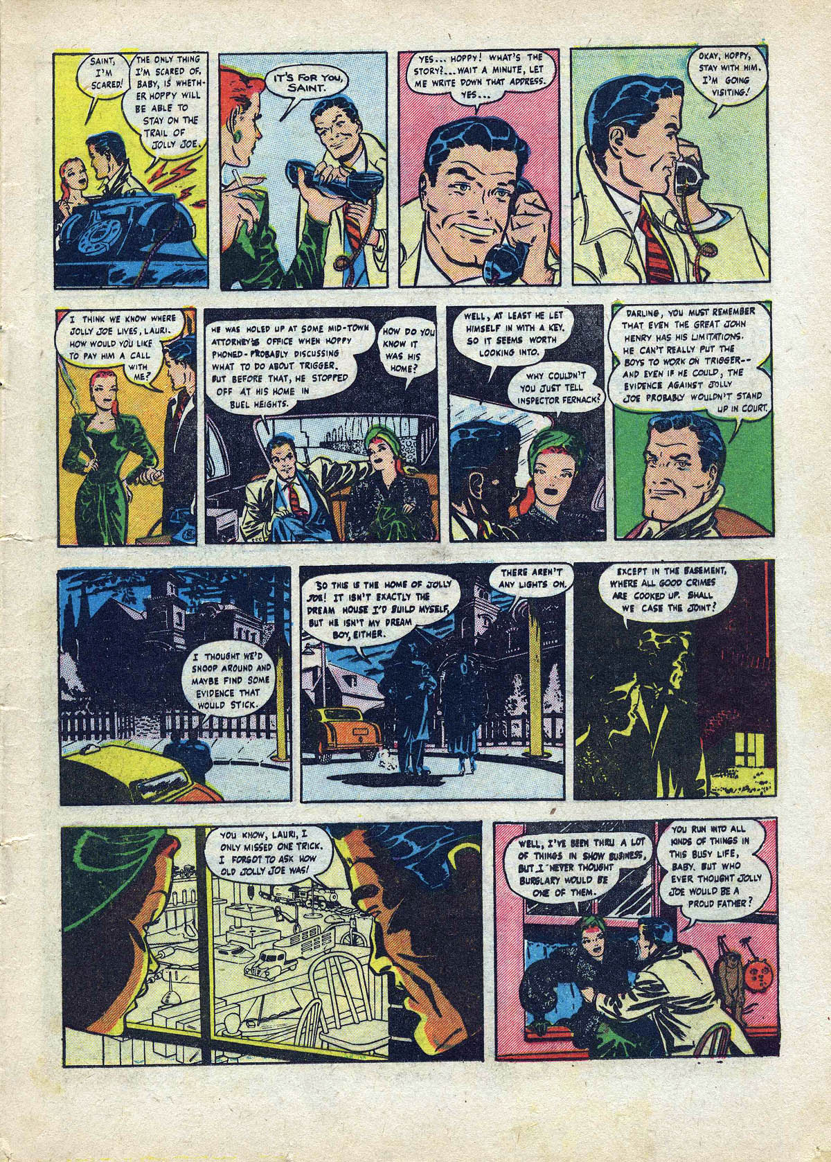 Read online The Saint (1947) comic -  Issue #8 - 13