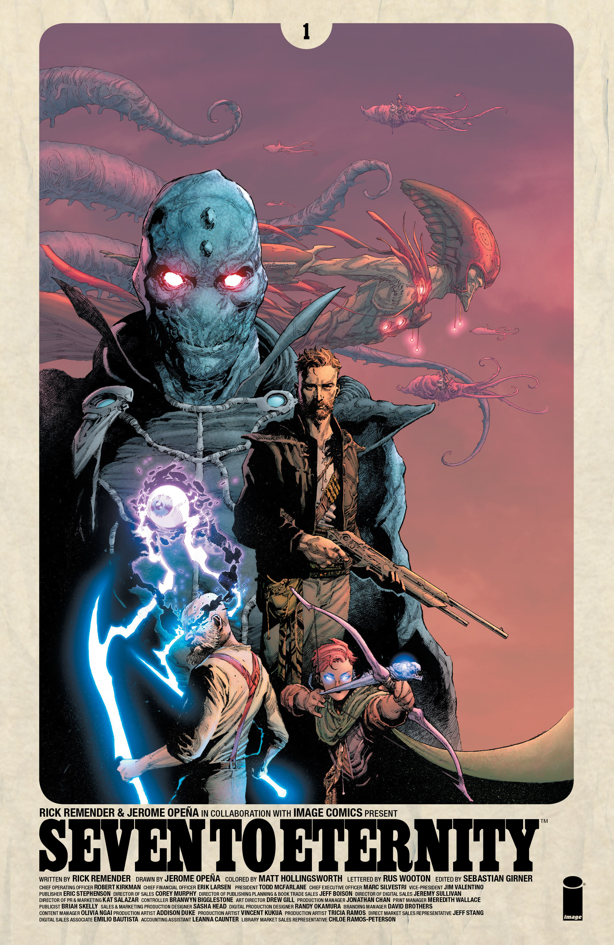 Read online Seven To Eternity comic -  Issue #1 - 1
