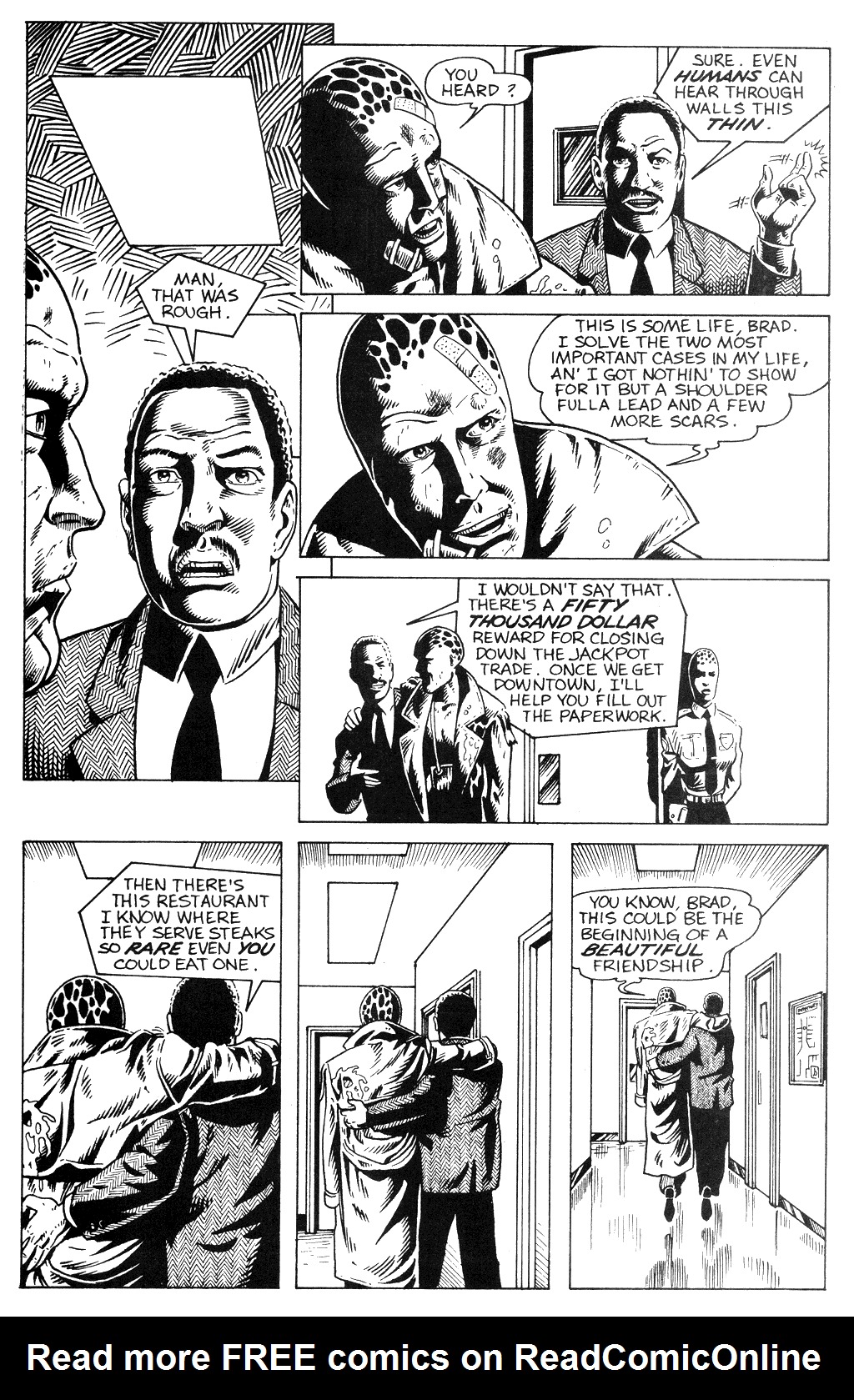 Read online Alien Nation: The Skin Trade comic -  Issue #1 - 110