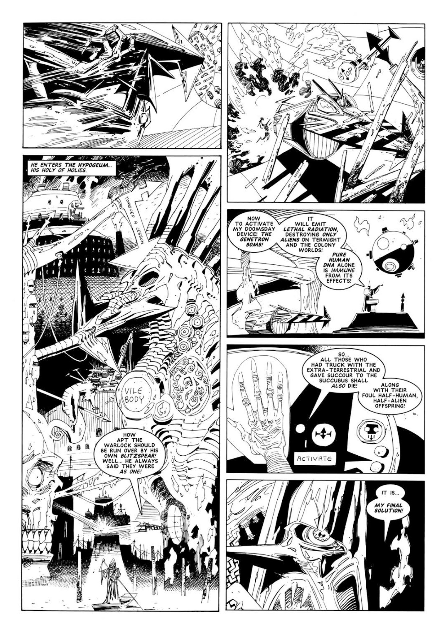 Read online The Complete Nemesis The Warlock comic -  Issue # TPB 3 - 202