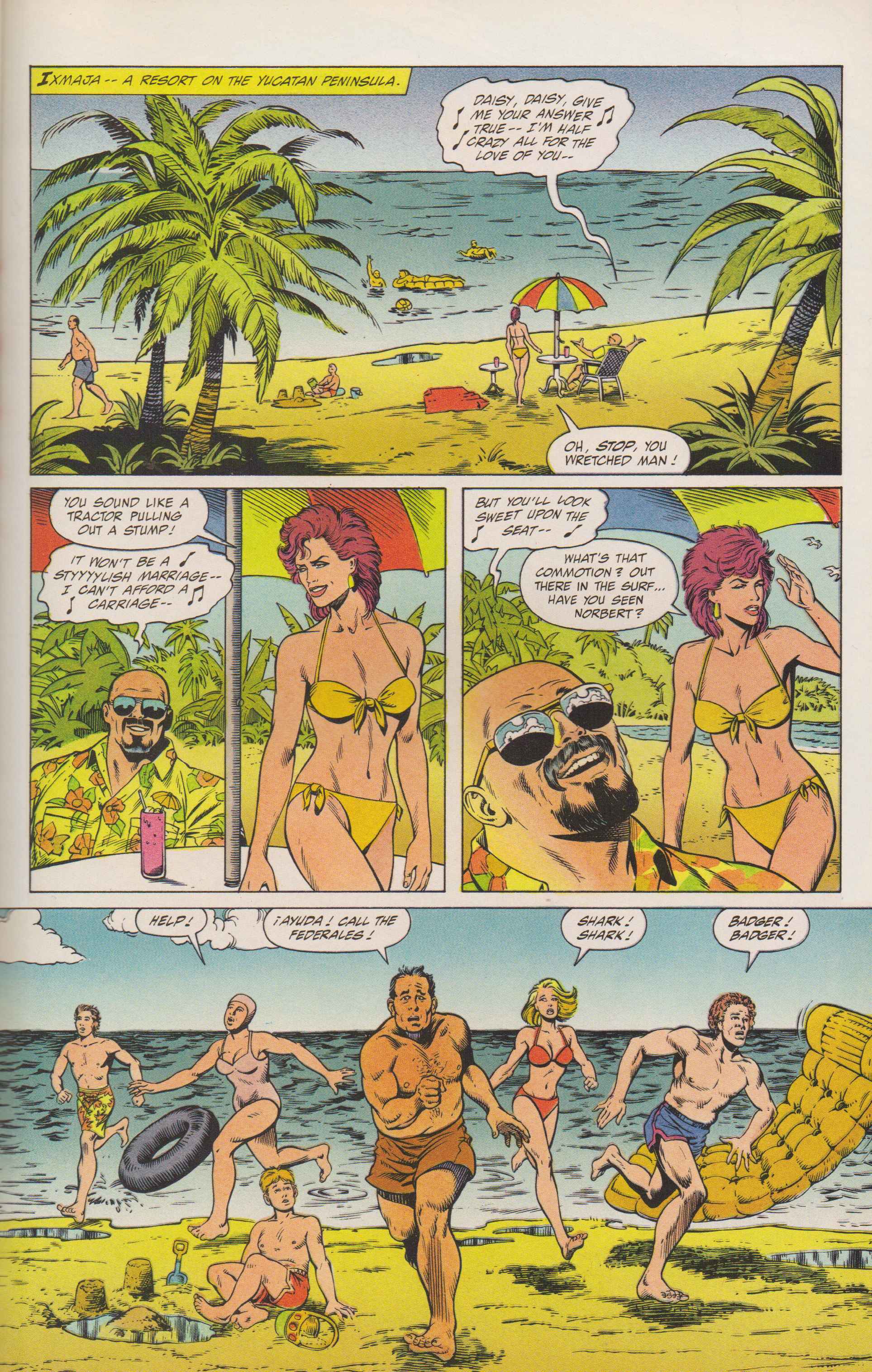 Read online The Badger comic -  Issue #50 - 4