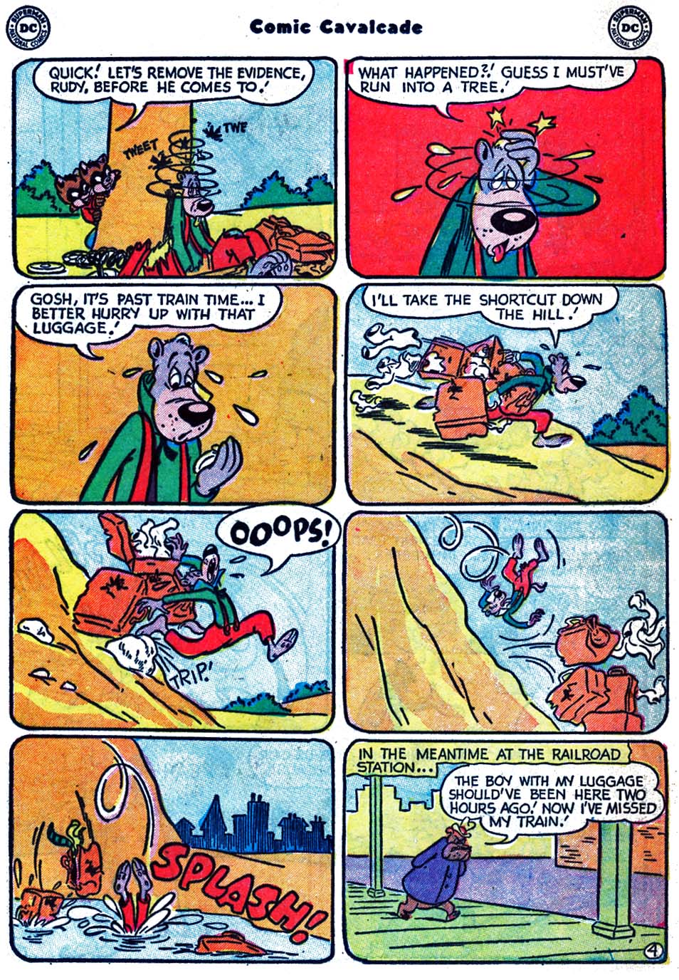 Read online Comic Cavalcade comic -  Issue #53 - 23