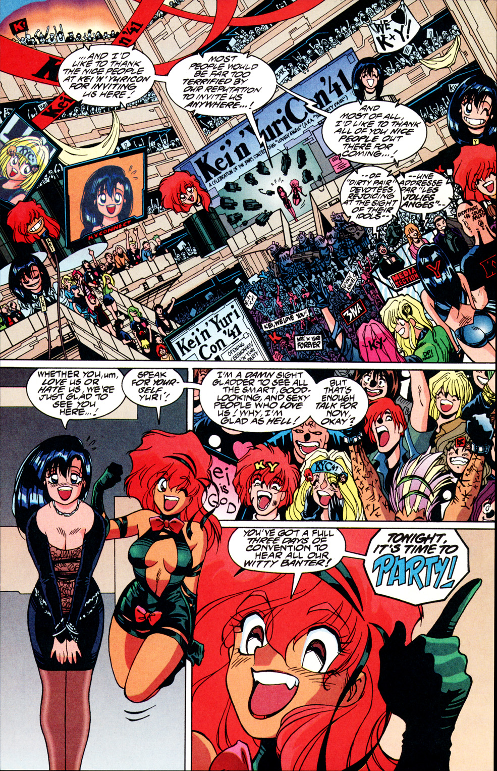 Read online Dirty Pair: Fatal But Not Serious comic -  Issue #2 - 16