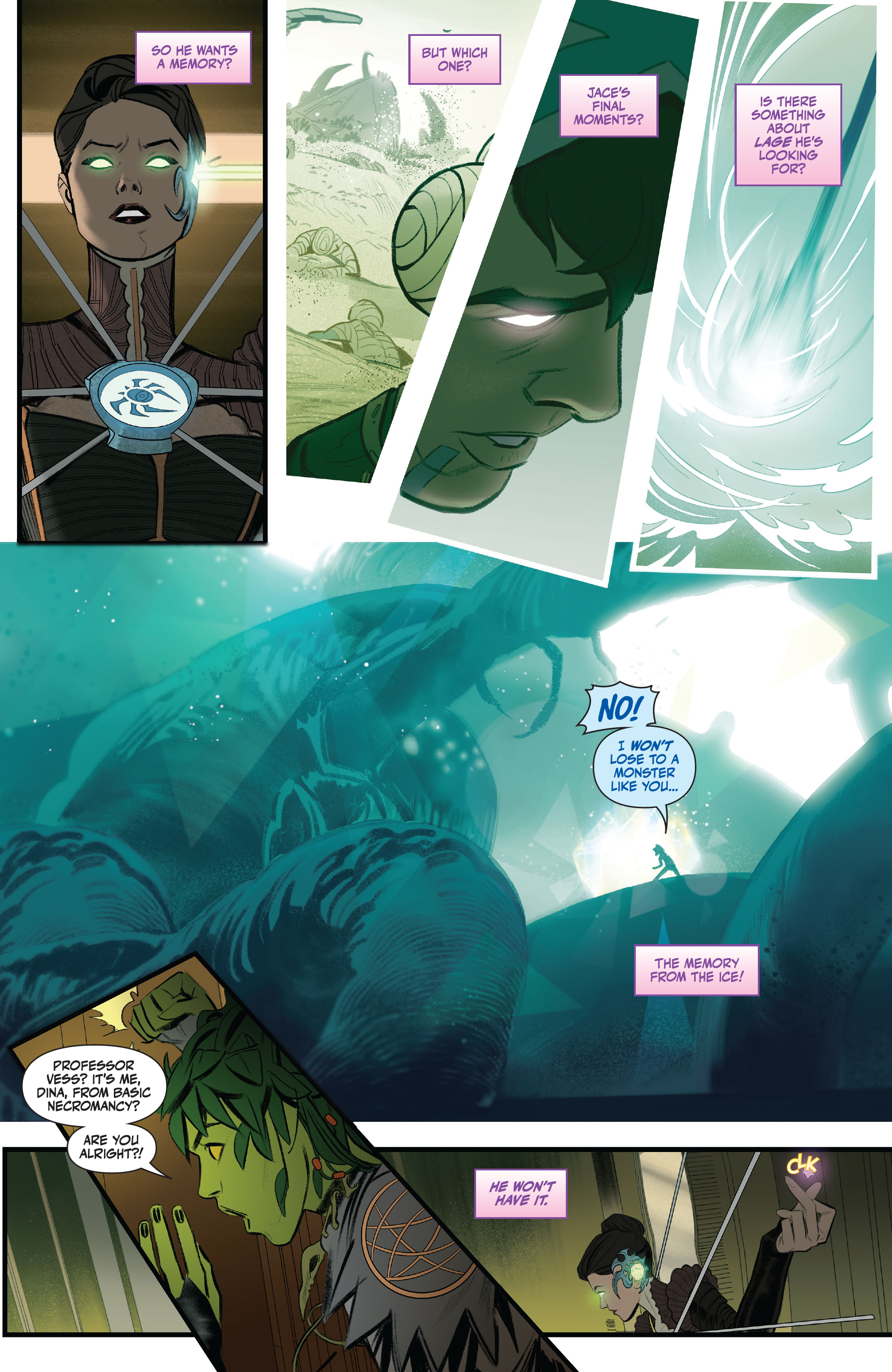 Read online Magic: The Hidden Planeswalker comic -  Issue #1 - 22