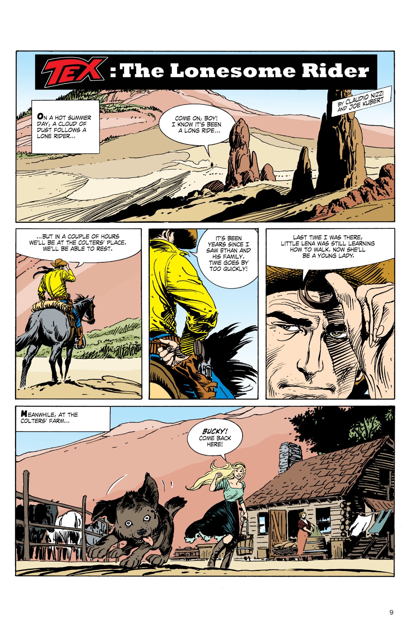 Read online Tex: The Lonesome Rider comic -  Issue # TPB (Part 1) - 8