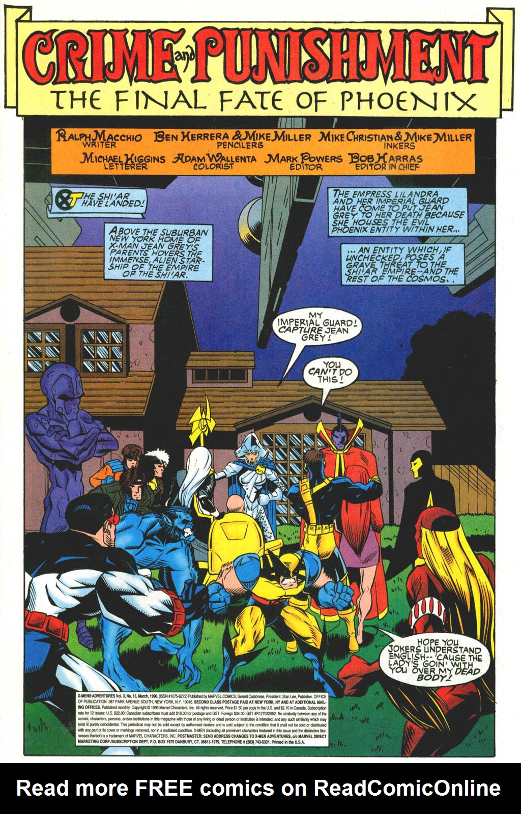 Read online X-Men Adventures (1995) comic -  Issue #13 - 2