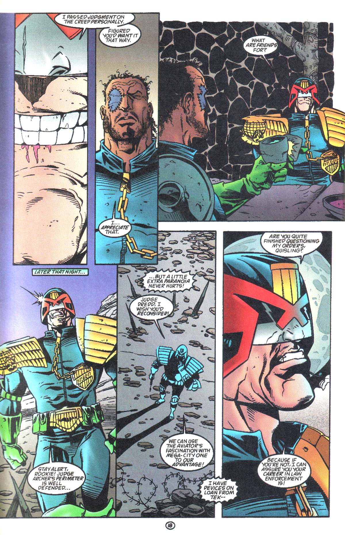 Read online Judge Dredd: Legends of the Law comic -  Issue #6 - 22