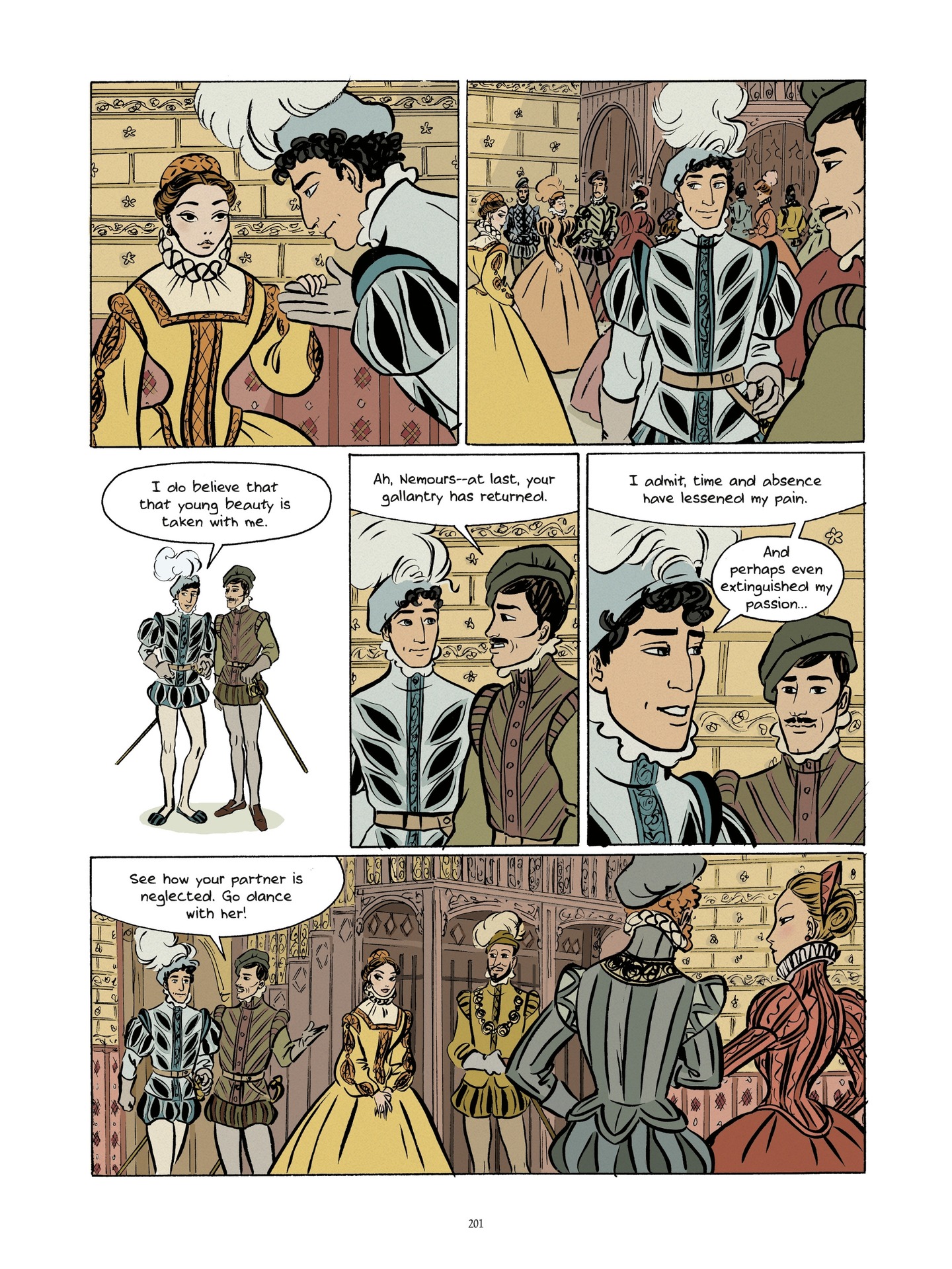 Read online The Princess of Clèves comic -  Issue # TPB (Part 1) - 191