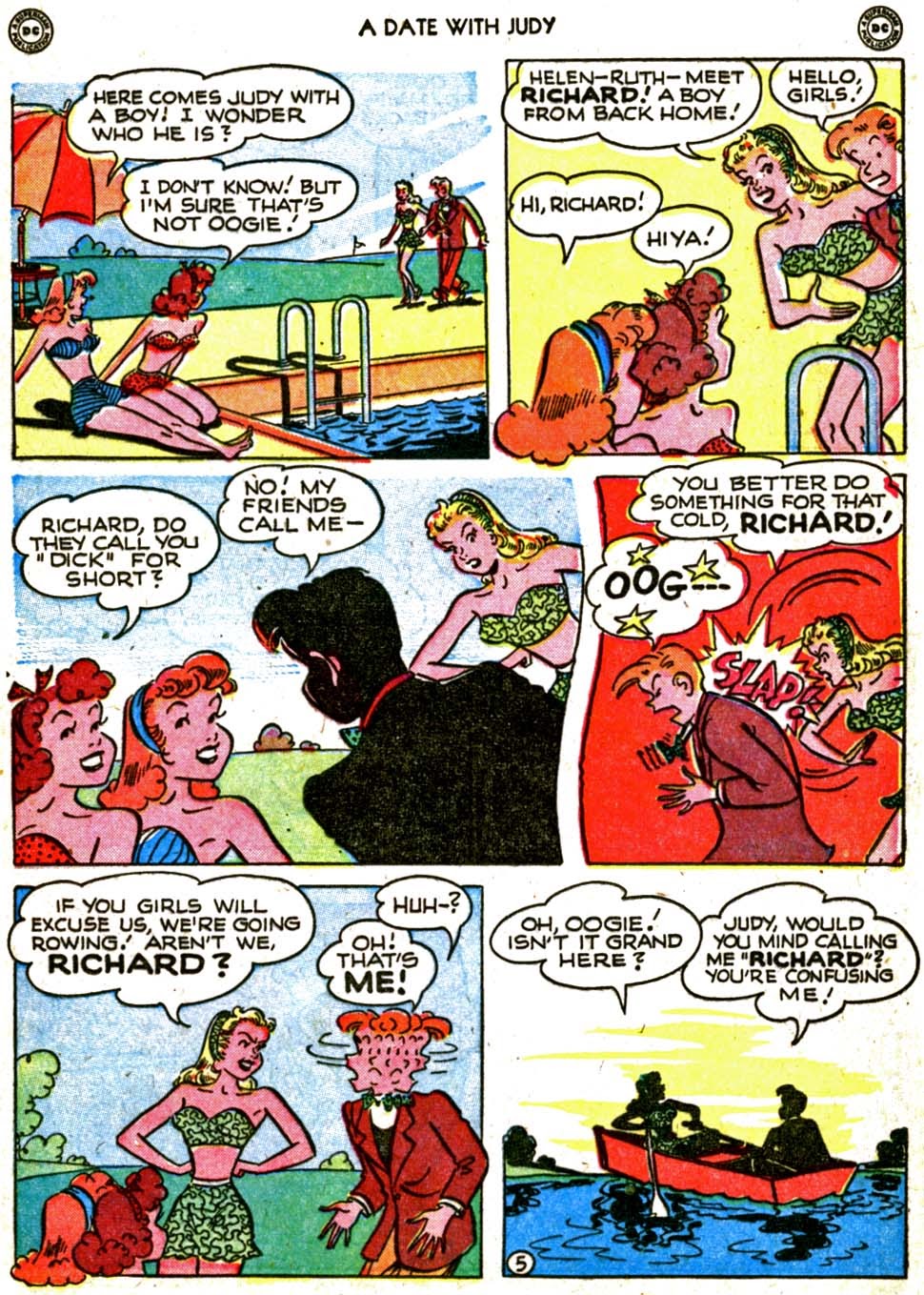 Read online A Date with Judy comic -  Issue #6 - 17
