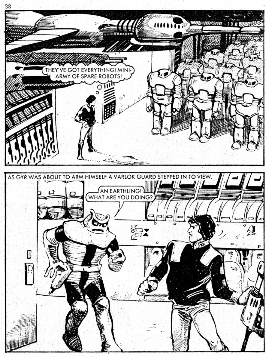 Read online Starblazer comic -  Issue #21 - 38