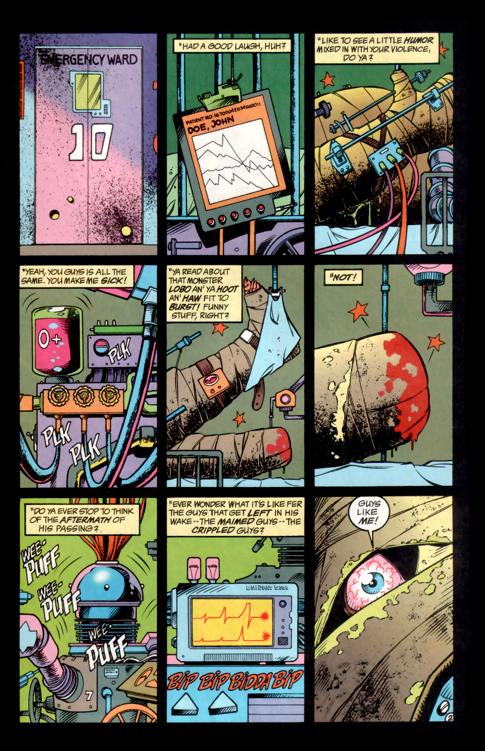 Read online Lobo: Portrait of a Victim comic -  Issue # Full - 3