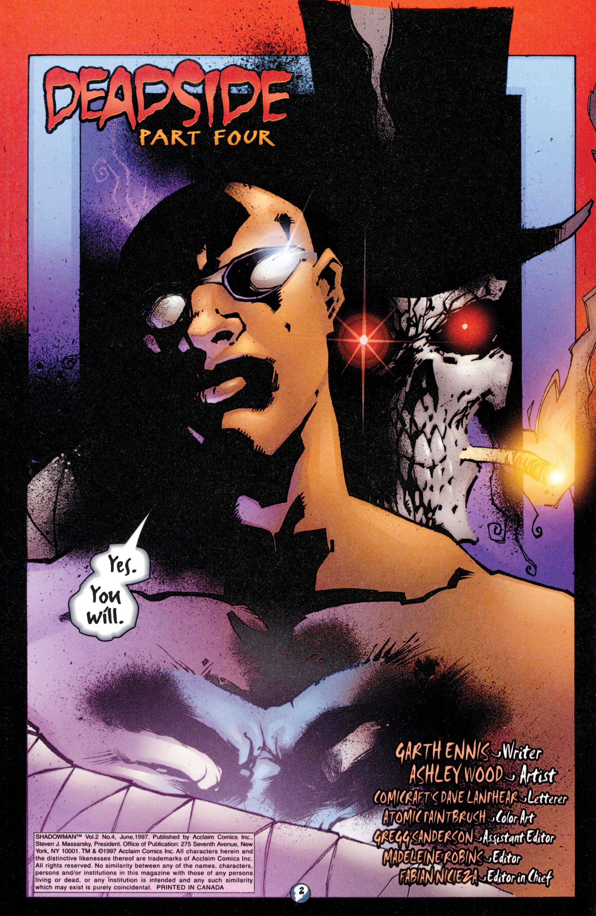 Read online Shadowman (1997) comic -  Issue #4 - 3