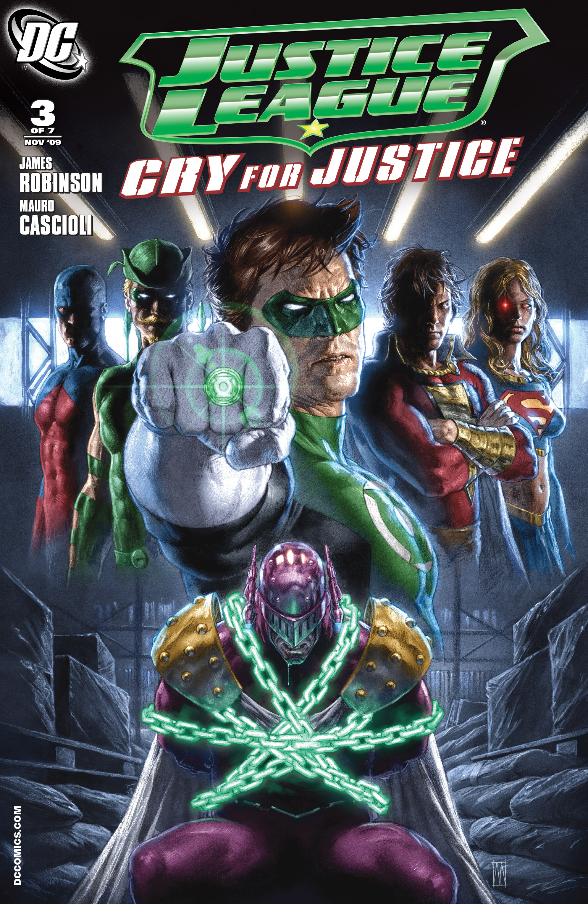 Read online Justice League: Cry for Justice comic -  Issue #3 - 1