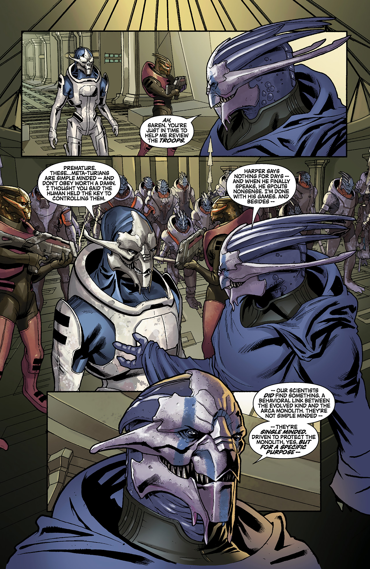 Read online Mass Effect: Evolution comic -  Issue #4 - 7