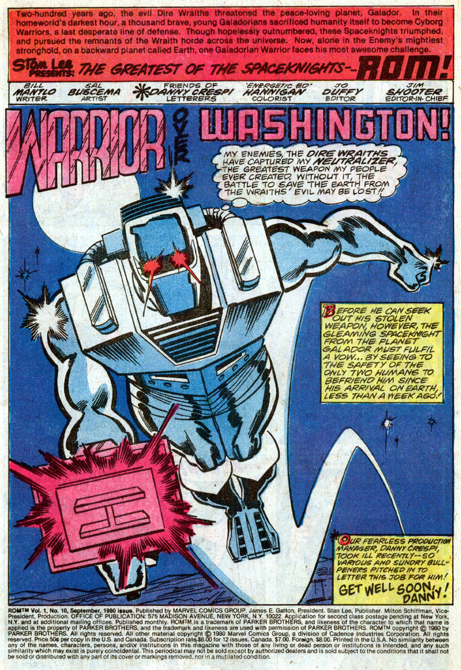 Read online ROM (1979) comic -  Issue #10 - 2