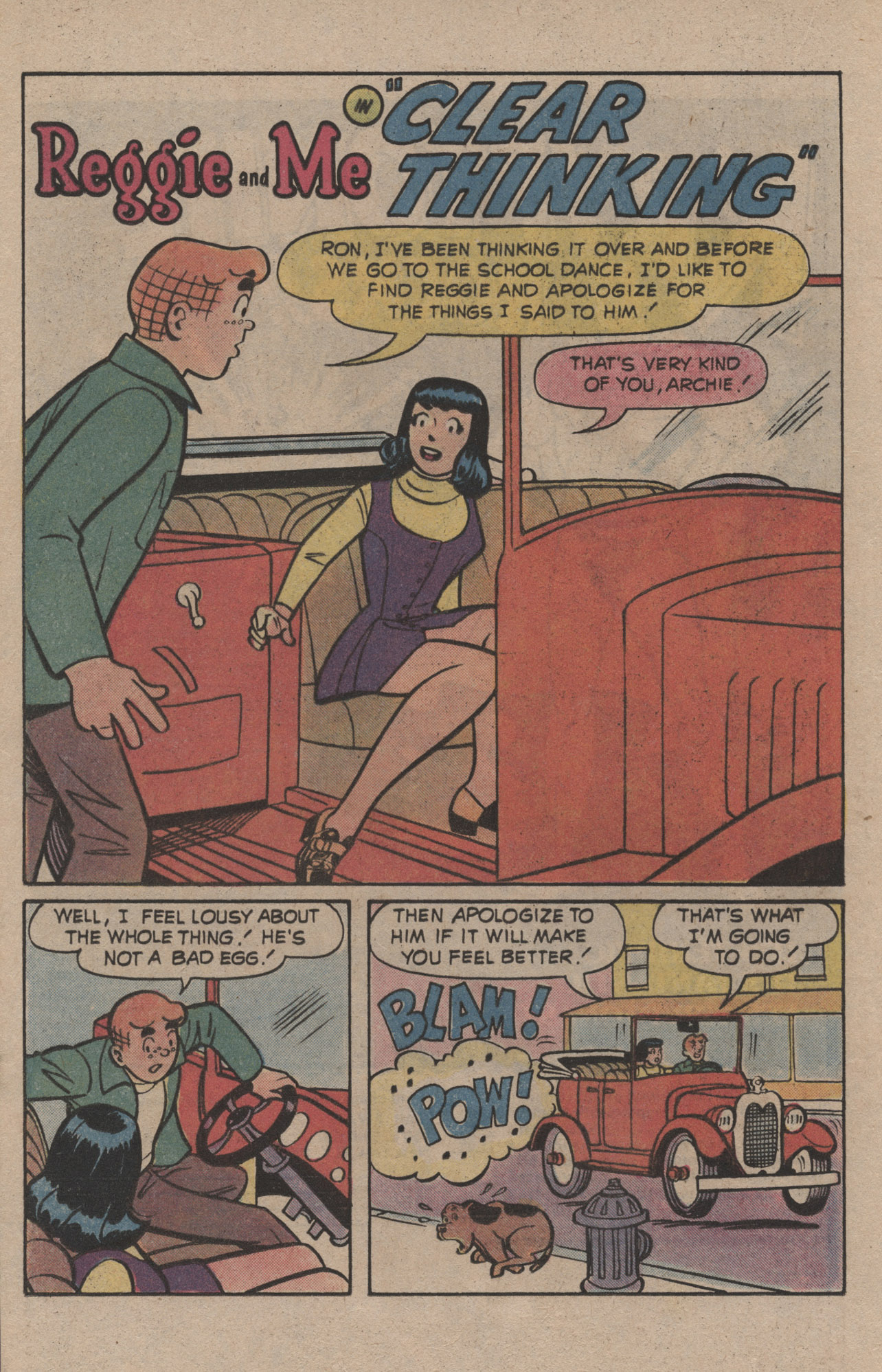 Read online Reggie and Me (1966) comic -  Issue #114 - 20