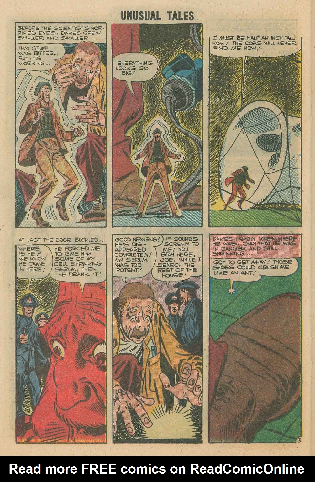 Read online Unusual Tales comic -  Issue #9 - 20
