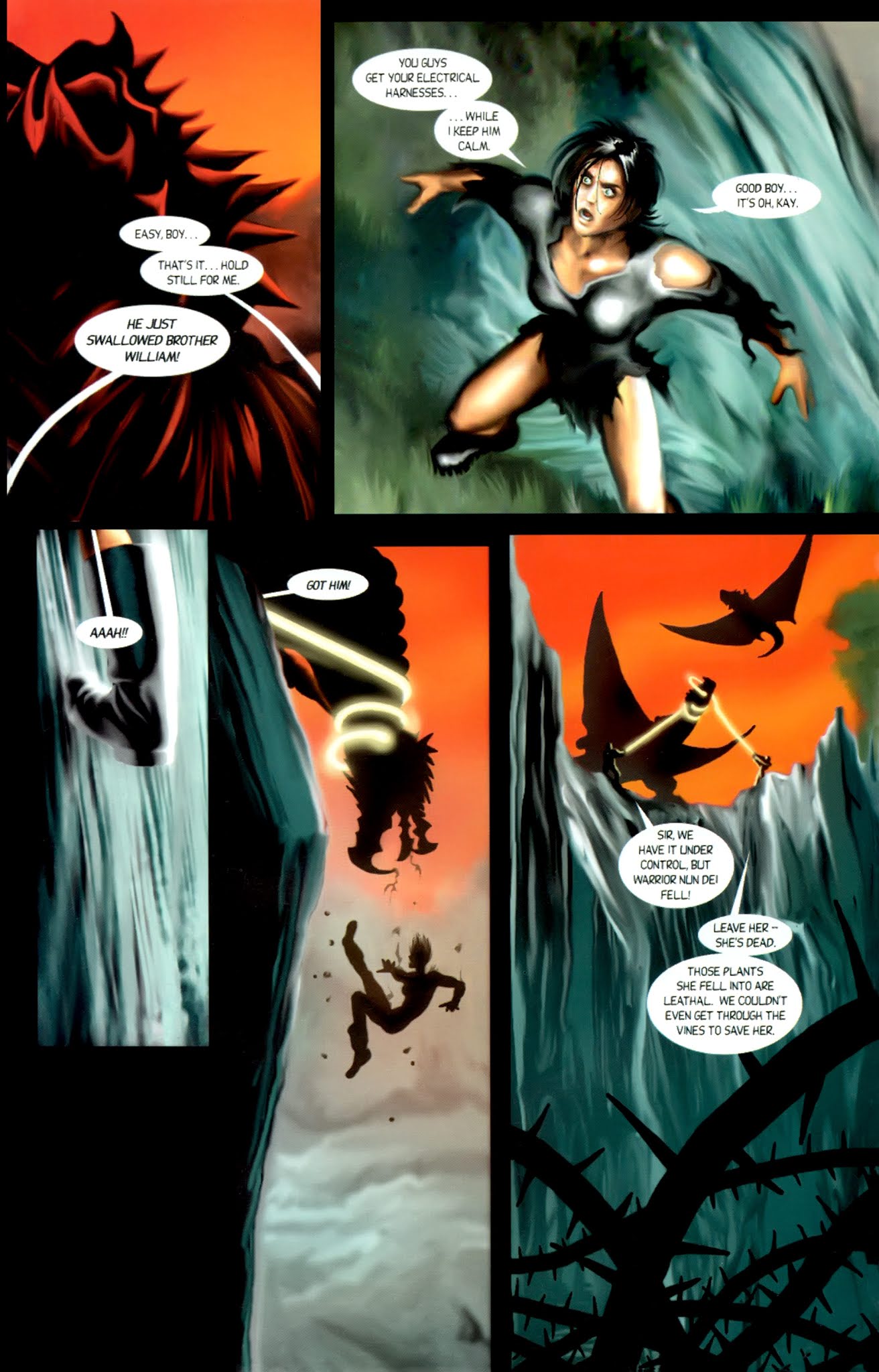 Read online Warrior Nun Dei: Aftertime comic -  Issue #2 - 8