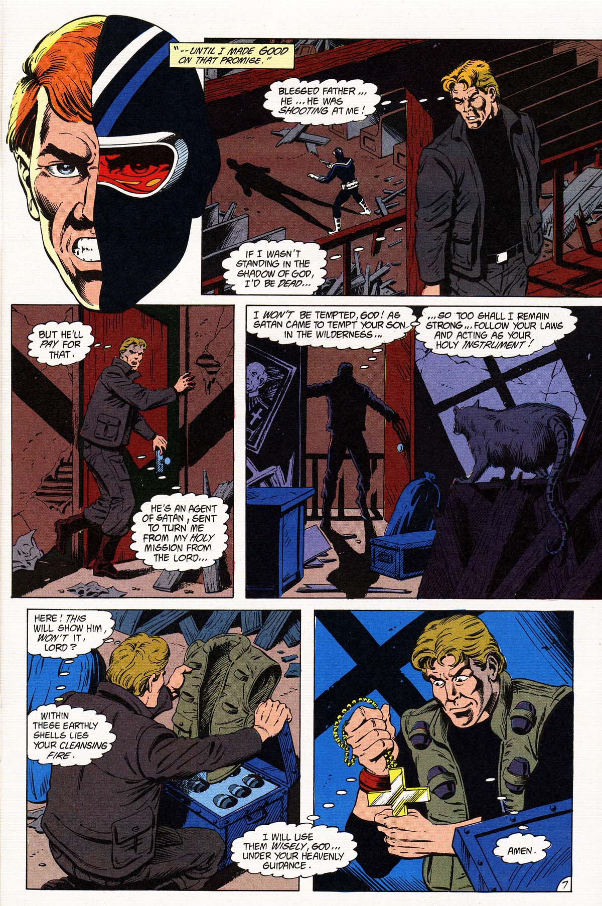 Read online Vigilante (1983) comic -  Issue #35 - 11