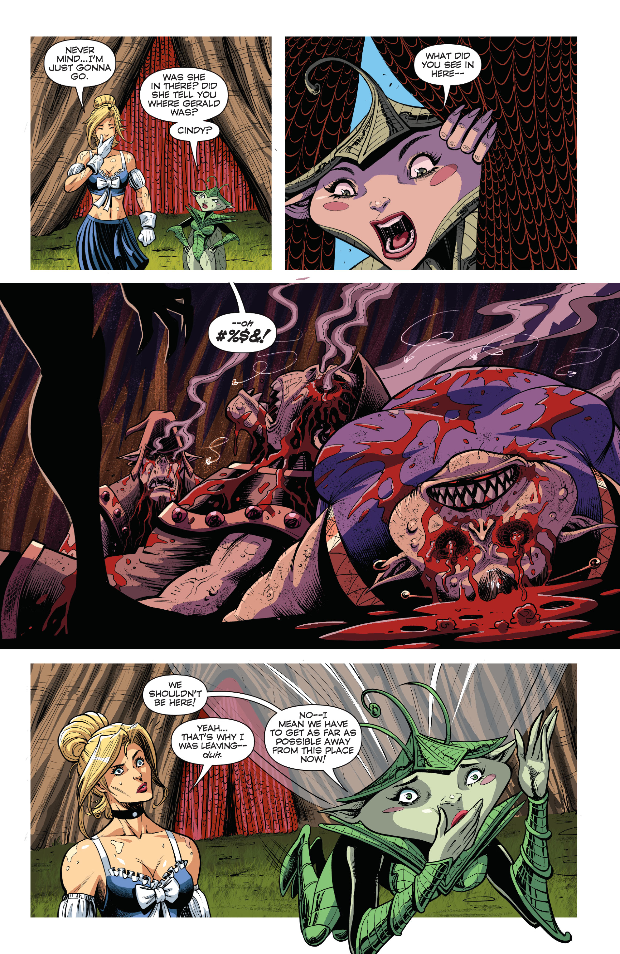 Read online Grimm Universe Presents Quarterly: Cinderella Fairy World Massacre comic -  Issue # Full - 44
