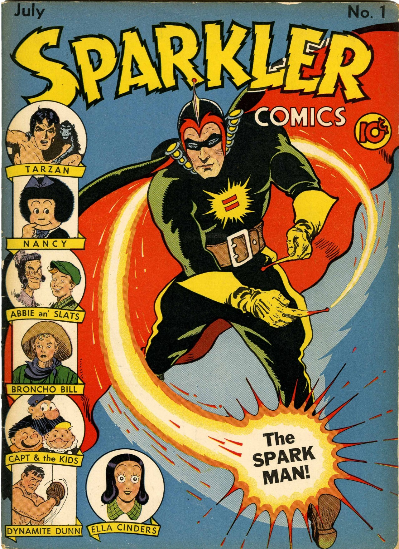 Read online Sparkler Comics comic -  Issue #1 - 1