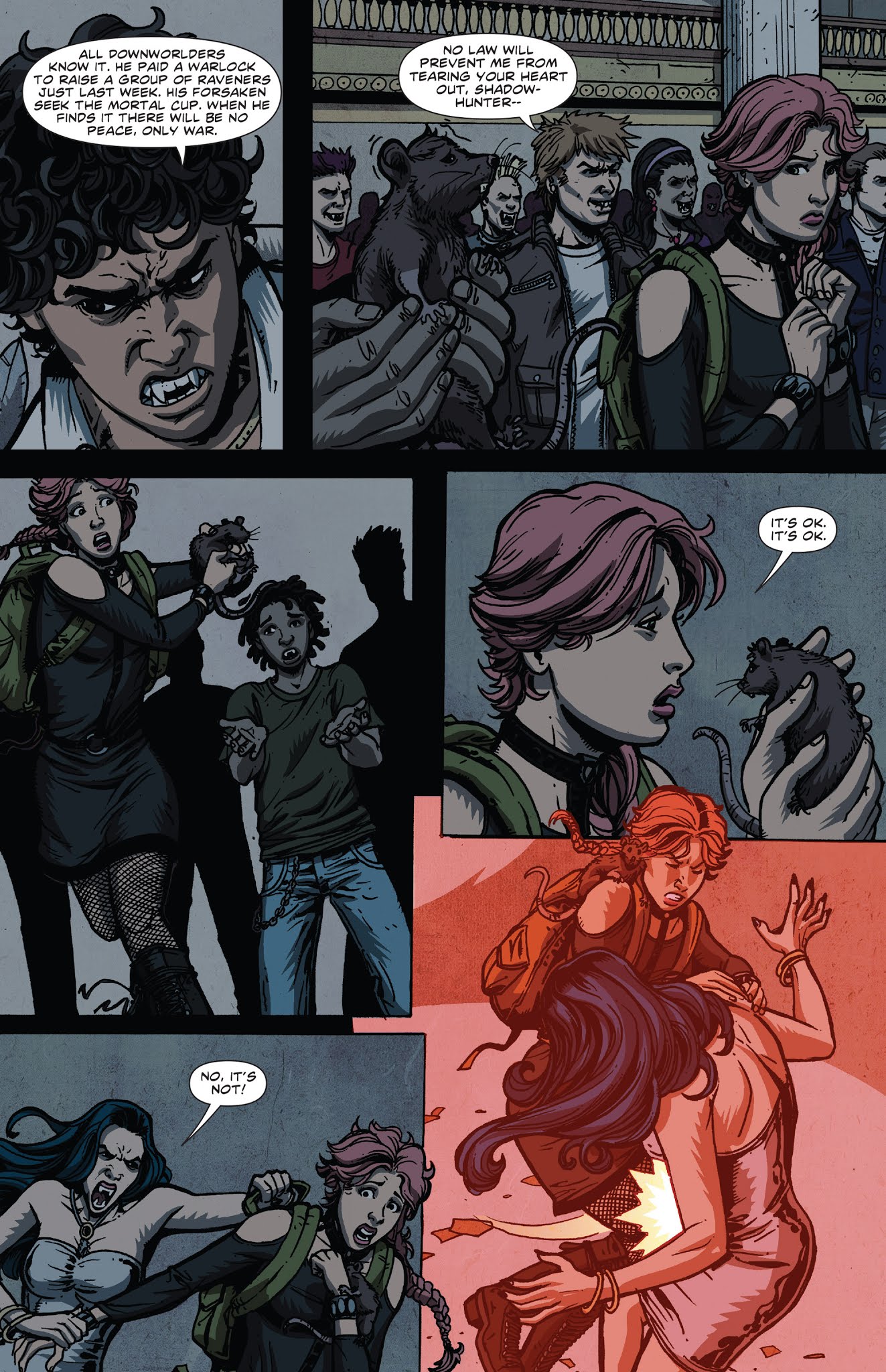 Read online The Mortal Instruments: City of Bones comic -  Issue #6 - 21