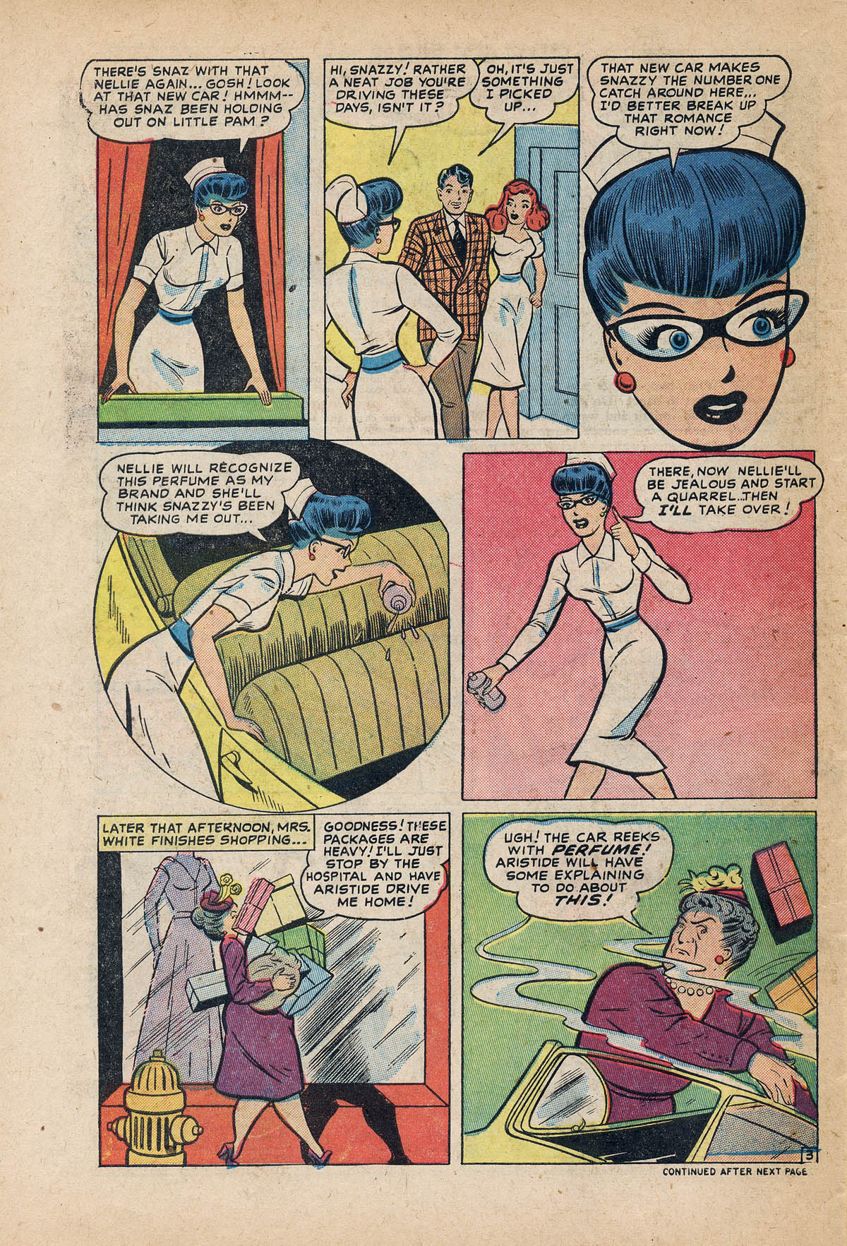 Read online Nellie The Nurse (1945) comic -  Issue #27 - 28