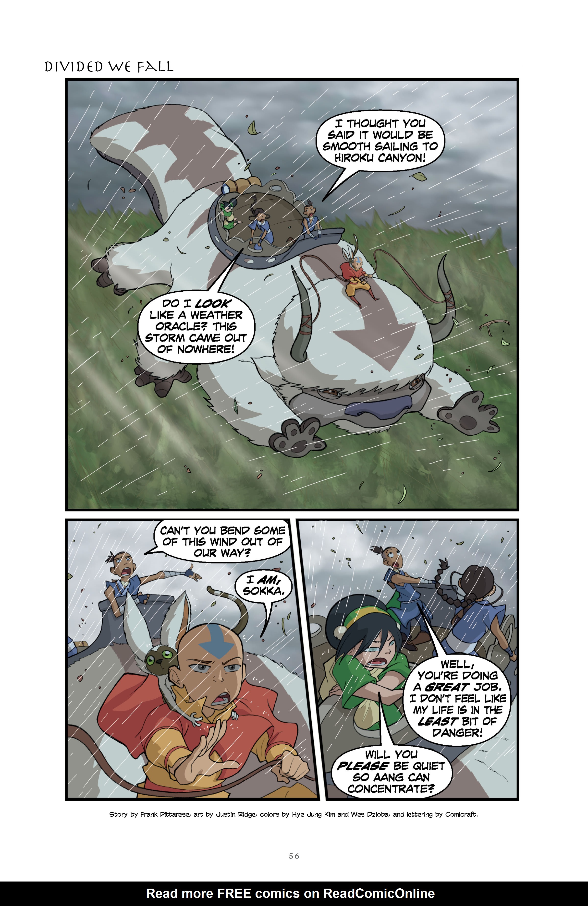 Read online Nickelodeon Avatar: The Last Airbender–The Lost Adventures & Team Avatar Tales Library Edition comic -  Issue # TPB (Part 1) - 57